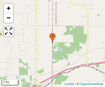 Area schools map